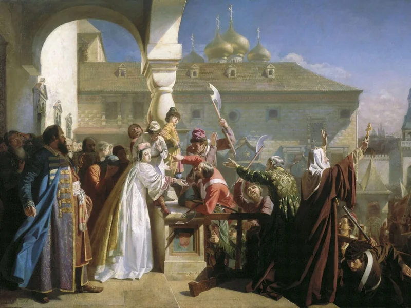 1838-Nikolai Dmitriev-Orenburgsky - Rivolta di Mosca del 1682